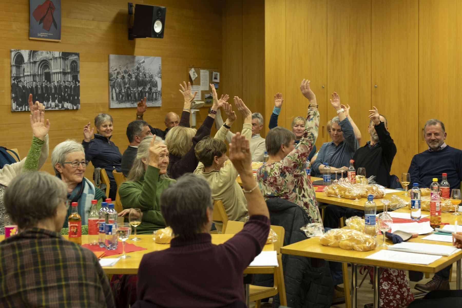 Alle Wahlen wurden einstimmig abgestimmt
