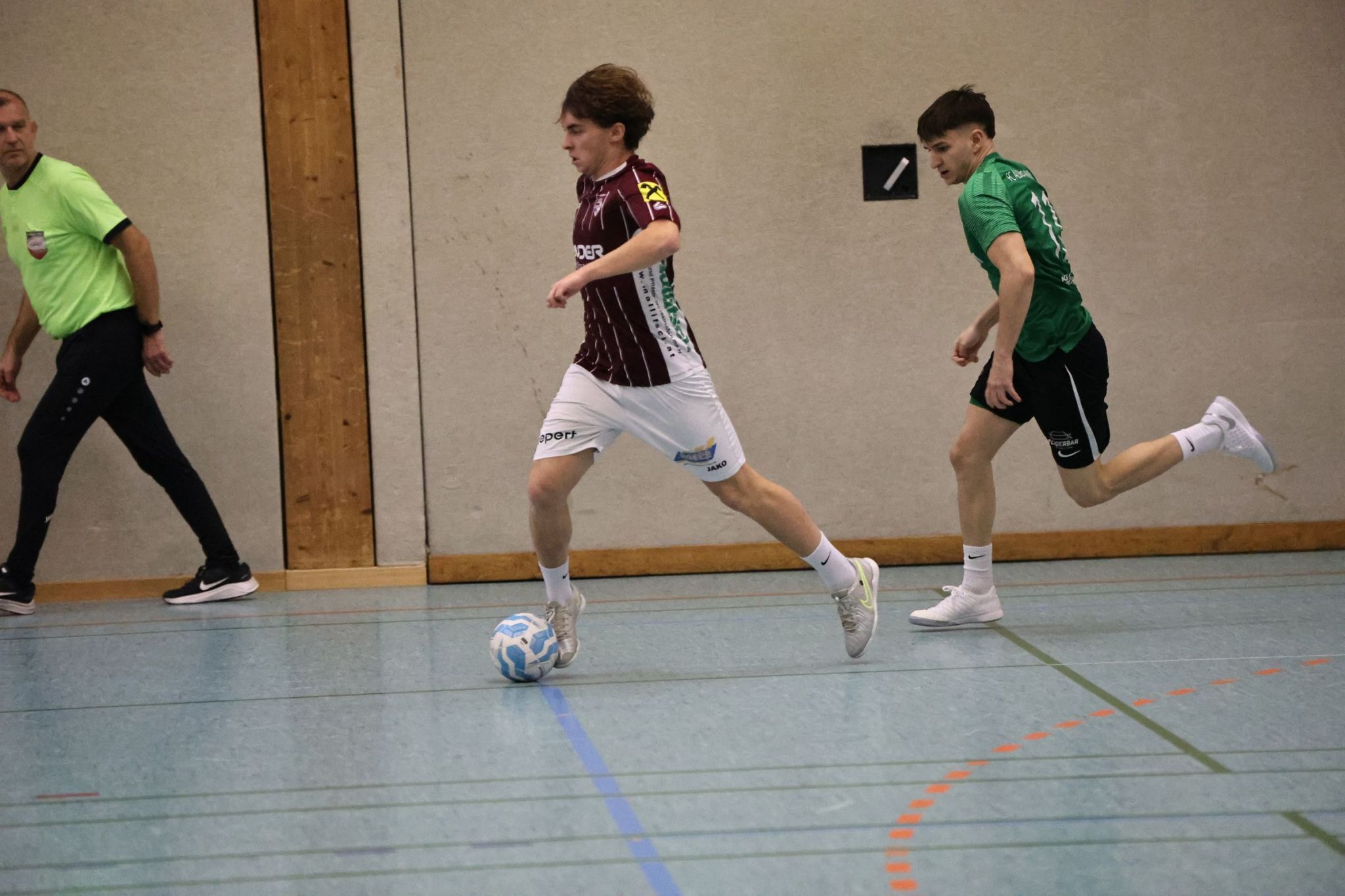 Enes Keskin von TSV Altenstadt will das Finalticket lösen.KNOBEL