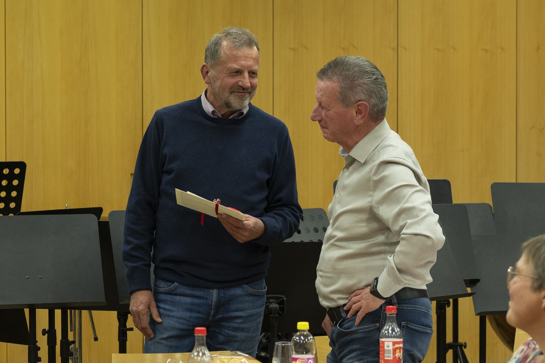 Amtsübergabe von Traugott Muxel an Hans Punzenberger