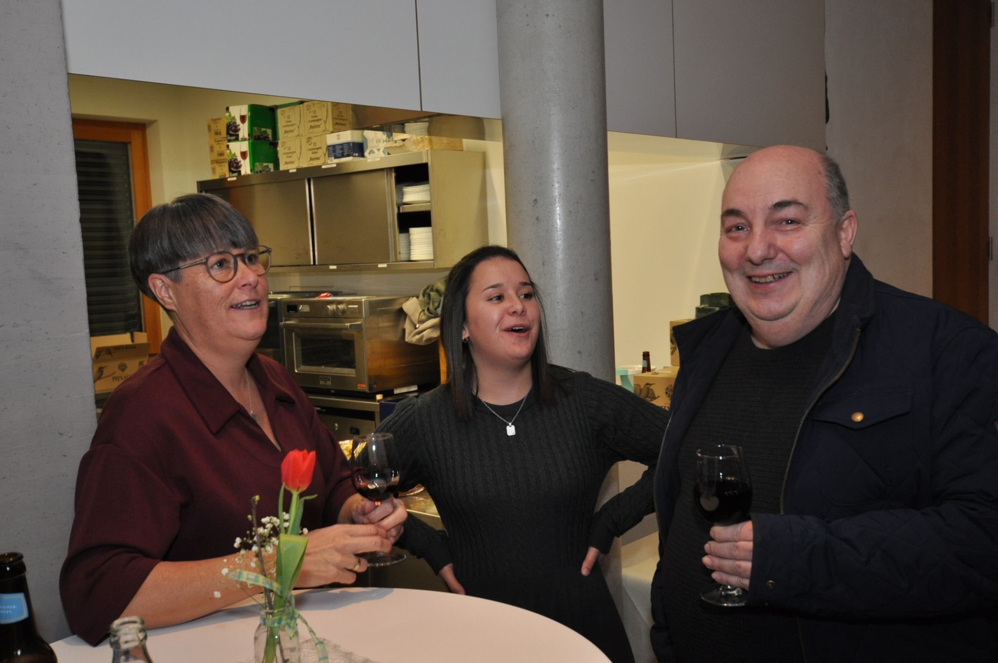 7.	Veronika und Leonie Heckmann, Gebi Burtscher, 