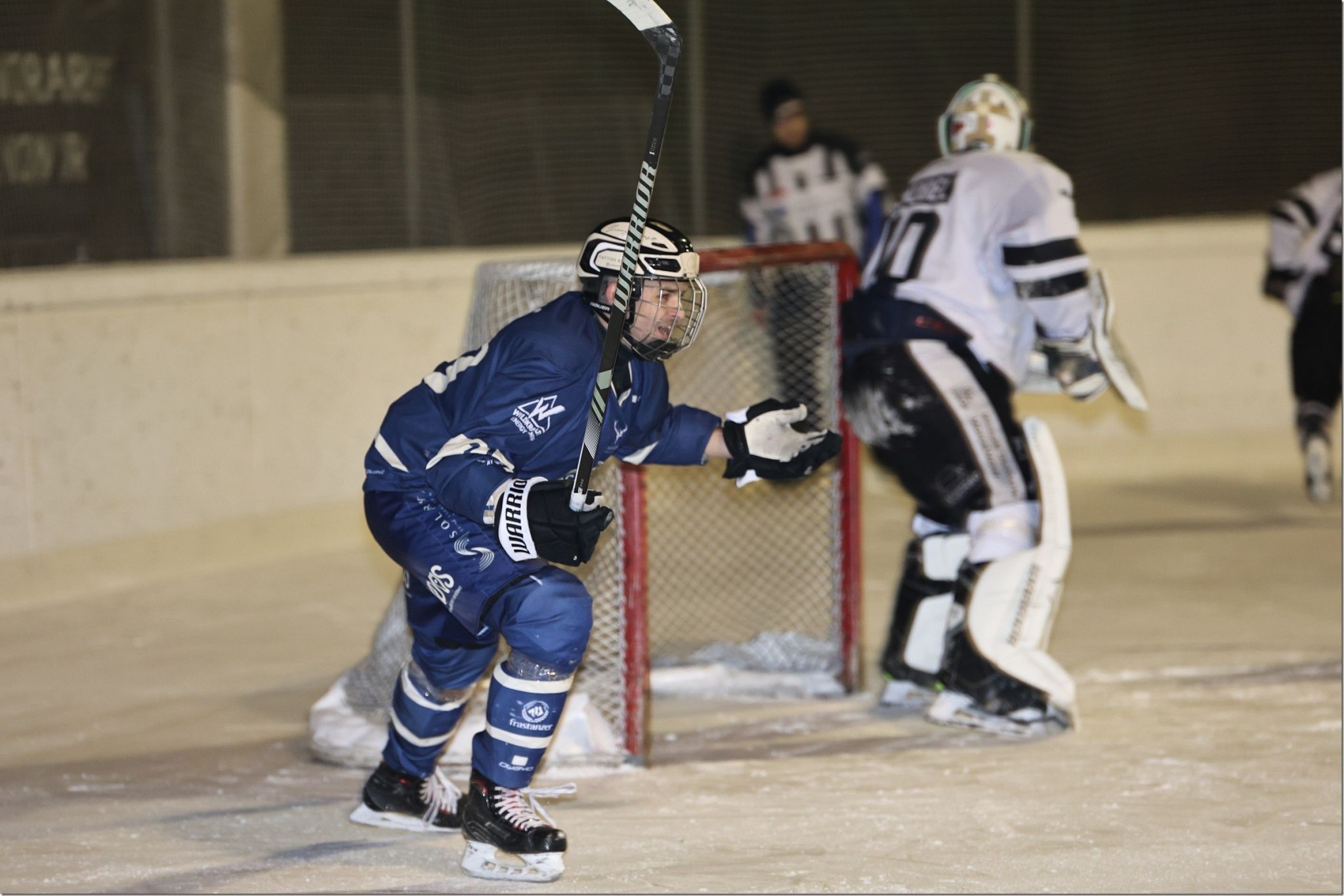 Jubel beim Meister: Walter Buaba siegen gegen Hohenems.