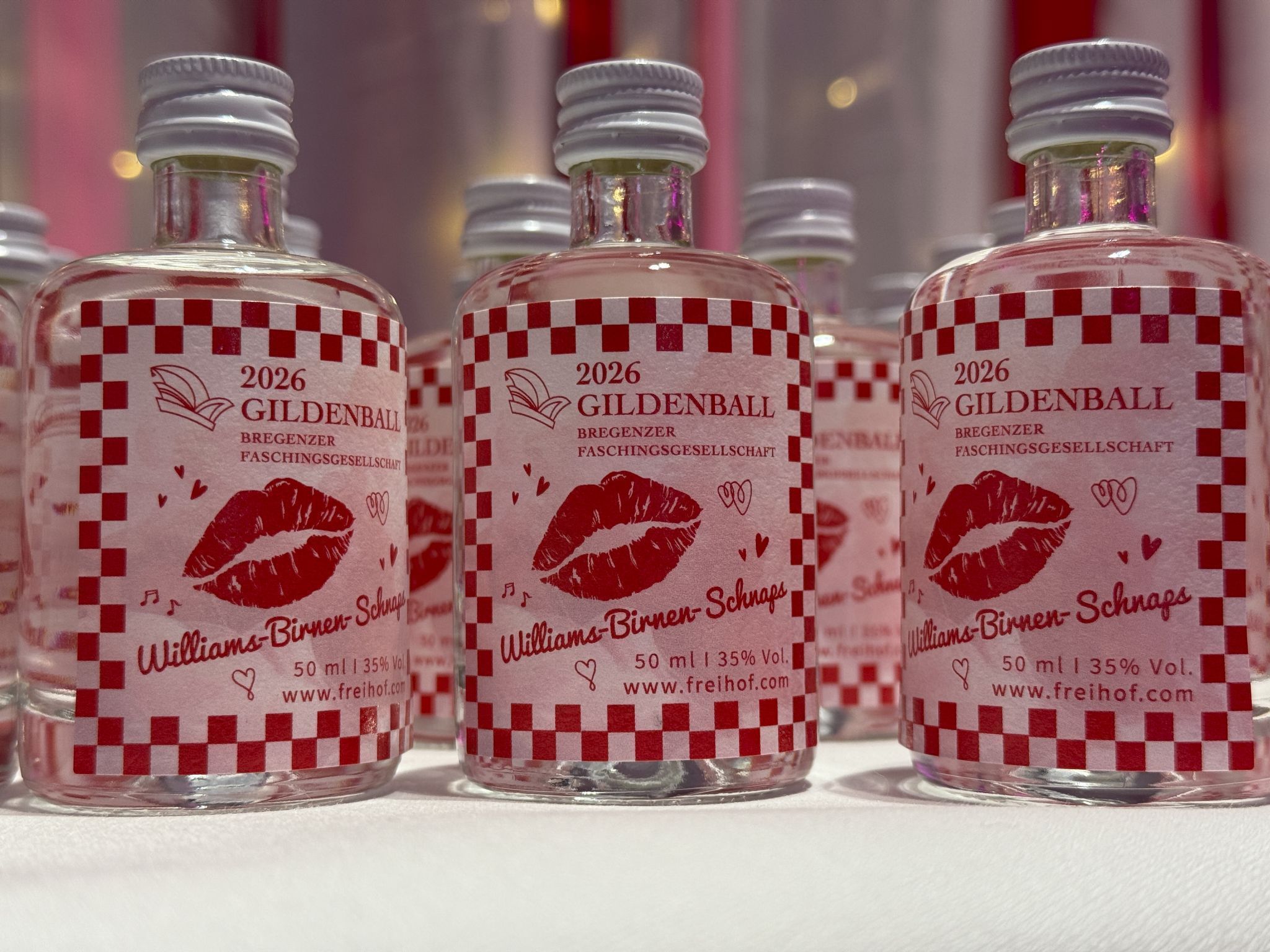 Für die Herren gabs diesesmal ebenso _Rosa_