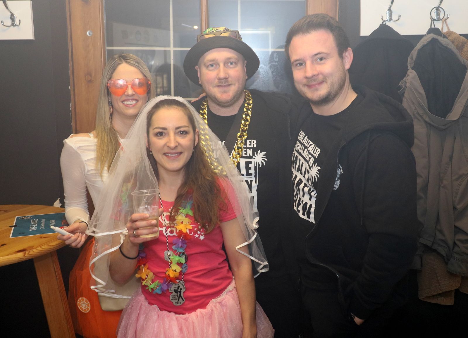 Beste Stimmung bei der Mottoparty