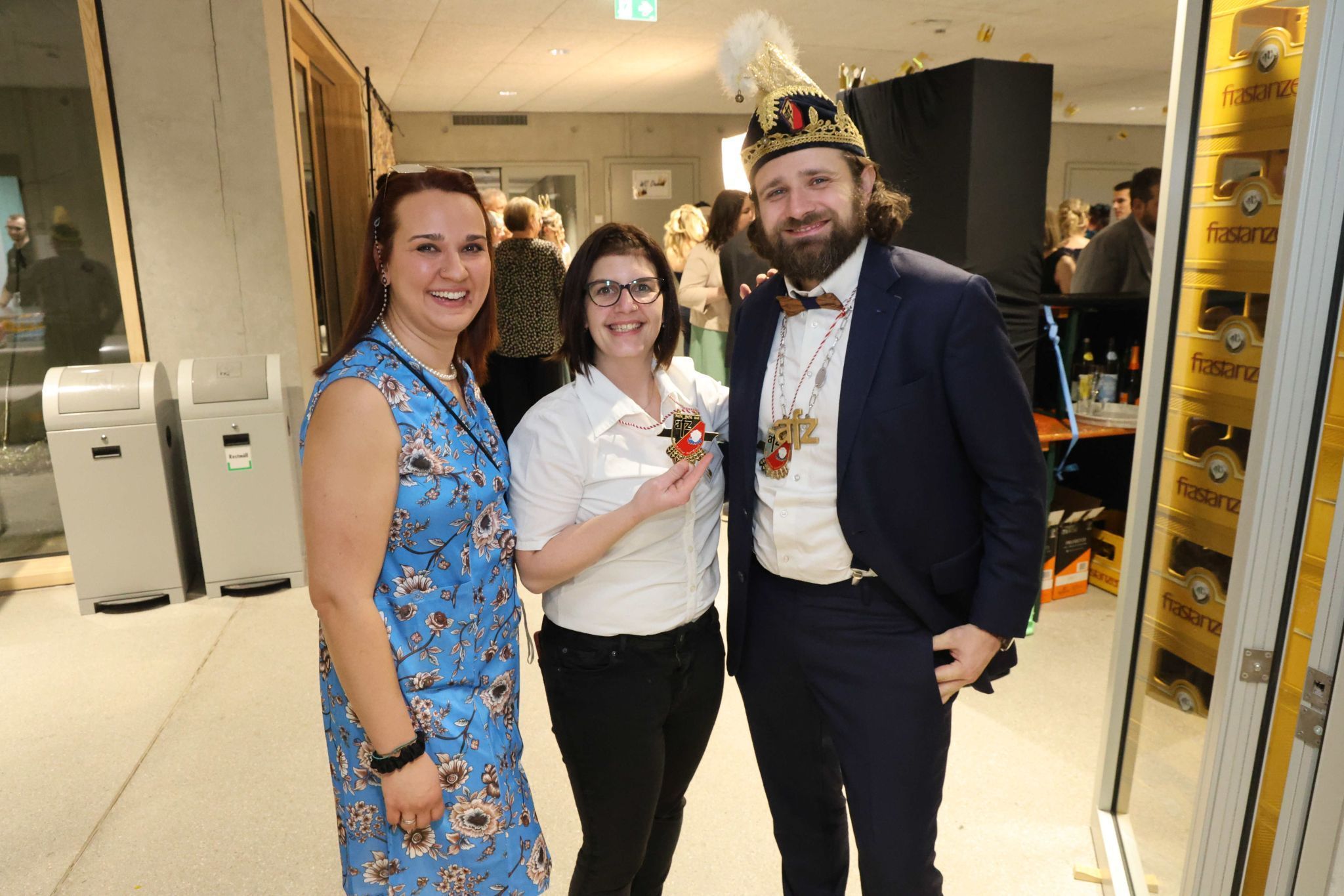 "AFZ" zündete ein Faschingsfeuerwerk.