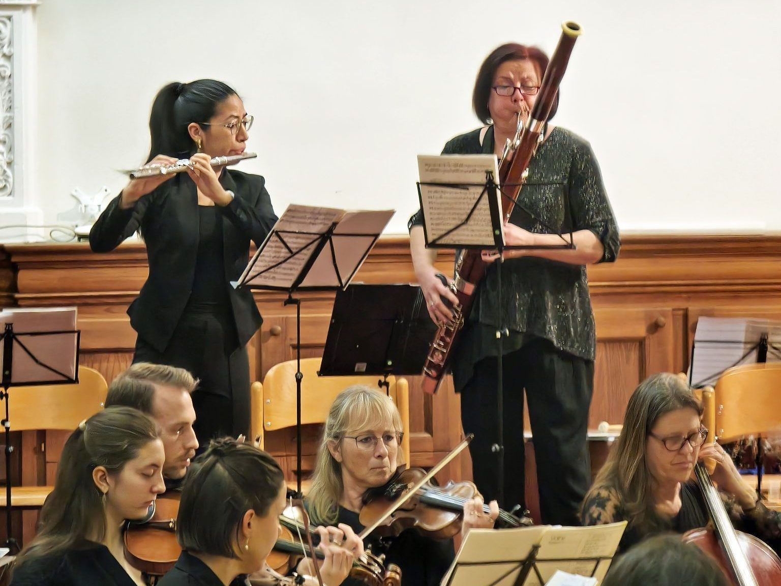 Das Konzert fand unter dem Motto „Weihnachtlicher Nachklang“ statt.