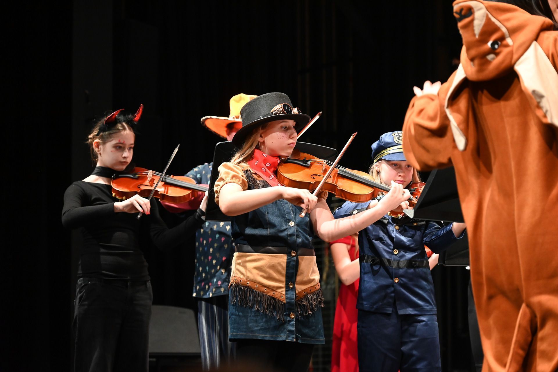 Das Kinderorchester zeigte eindrucksvoll ihr Können.