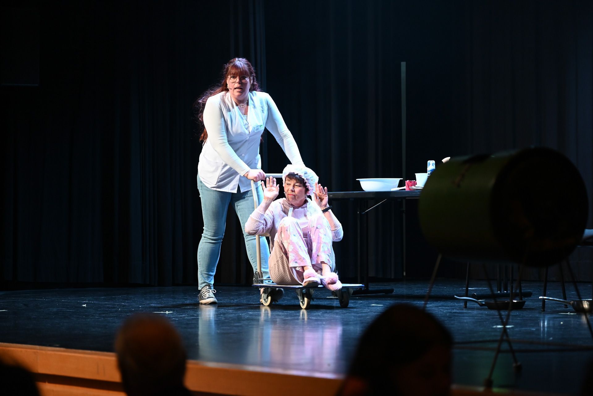 Die Altherren-Gruppe der Feuerwehr übernahm ebenfalls einen Programmpunkt. 