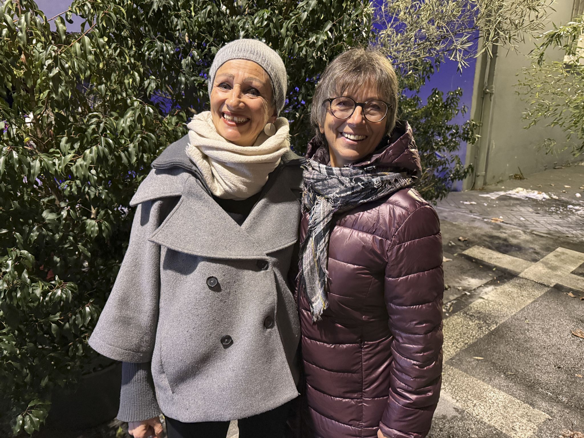 Ellen Friedrich und Gisela Berbig in Konzertlaune