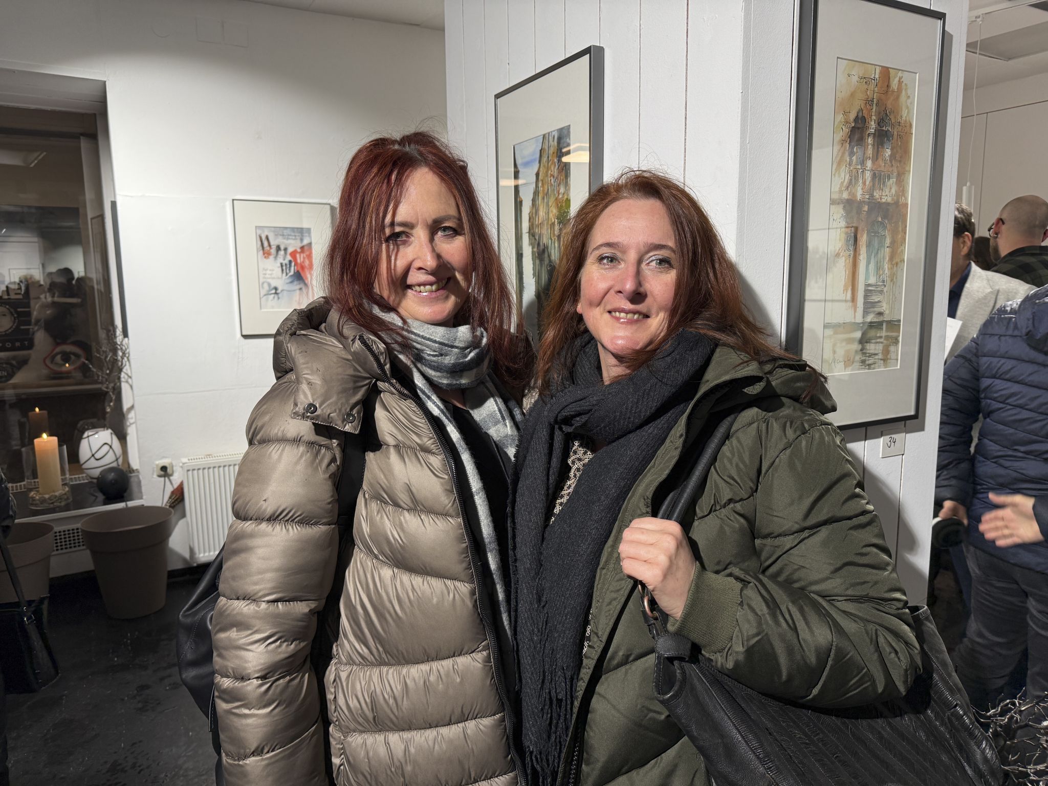 Carmen Prinz und Michaela Linder waren unter den Gästen