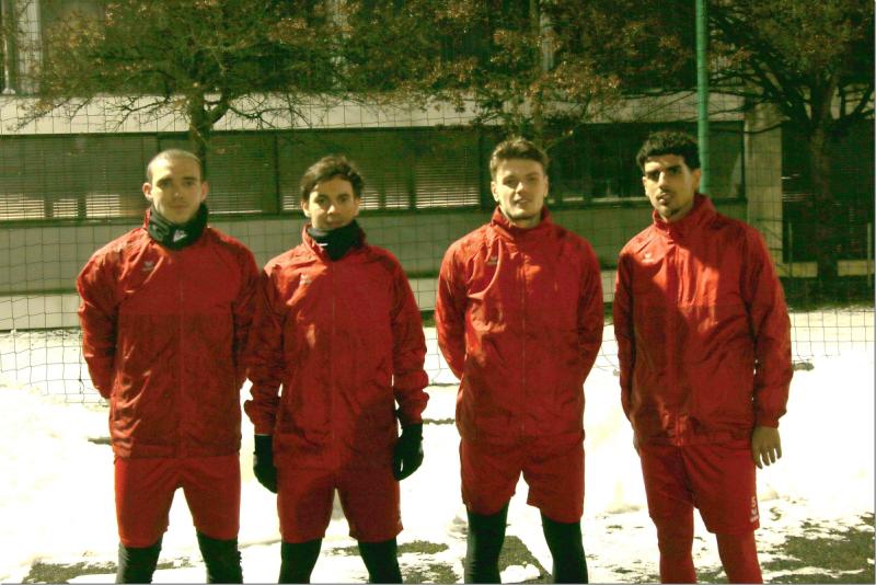 Neues Quartett: Laurin Bodenlenz, Federico Crescenti, Andrin Netzer und Magid Suleiman.