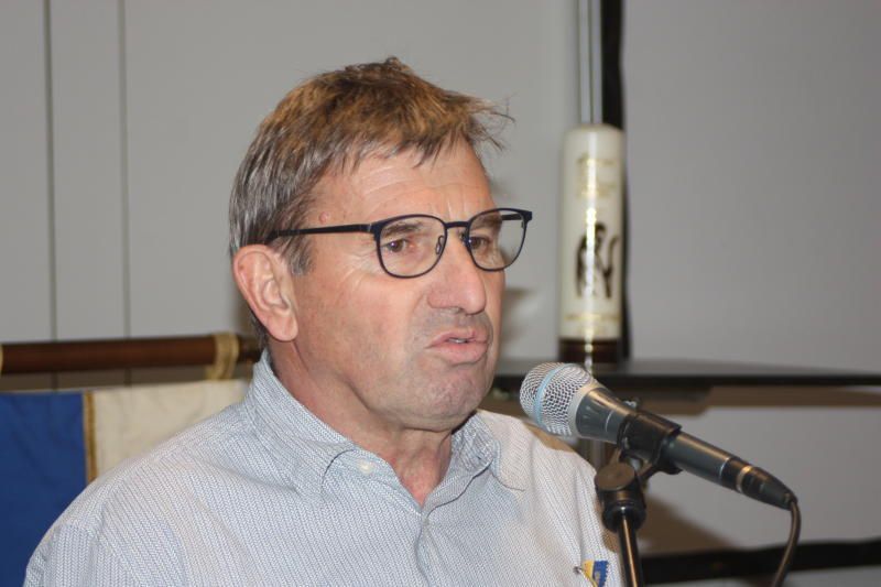 Joachim Entner führte durch die Versammlung, weil Zunftmeister Norbert Lampert aus gesundheitlichen Gründen fehlte.