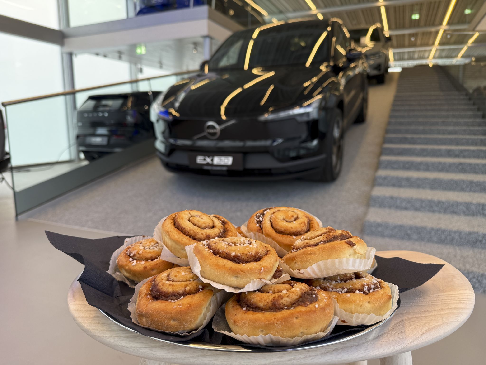 Passendes Zubehör bei Volvo/ Kanelbullar oder auch Zimtschnecke genannt