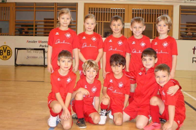 Die U-7-Mannschaft von RW Rankweil. 