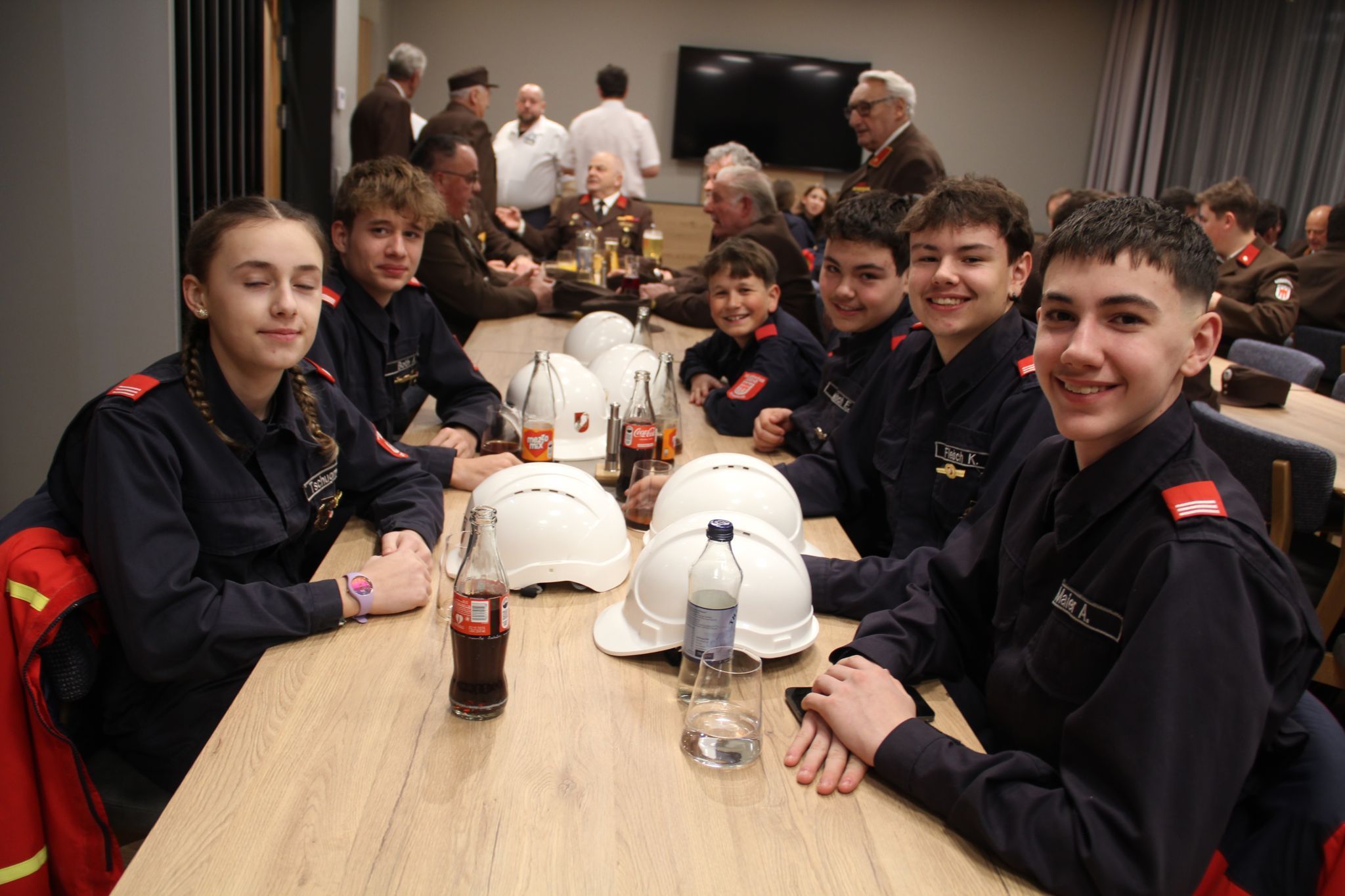 Der Besondere Stolz der Feuerwehr Tschagguns: die Feuerwehrjugend