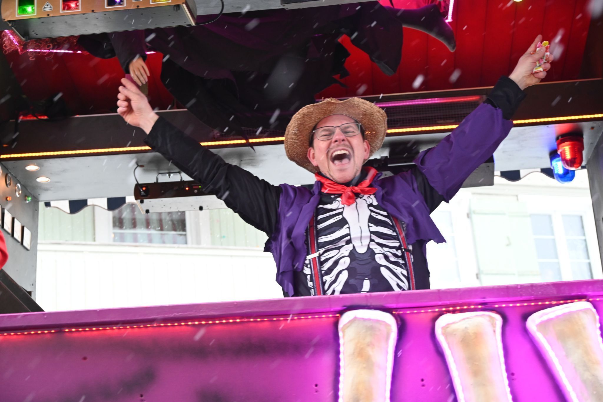 Große Freude über den Beginn der fünften Jahreszeit.