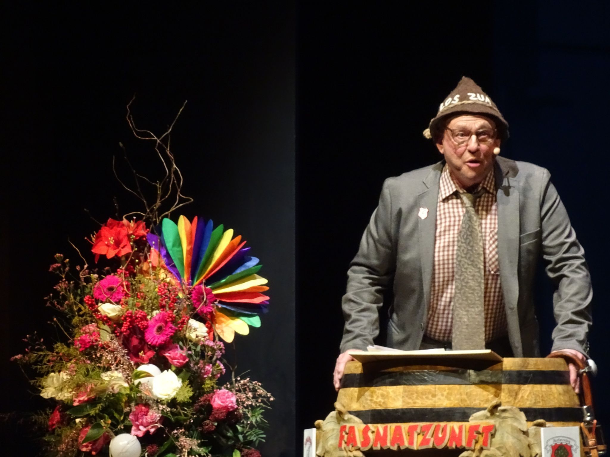 Gerhard Gonner berichtete über die Tücken des Älterwerdens. 