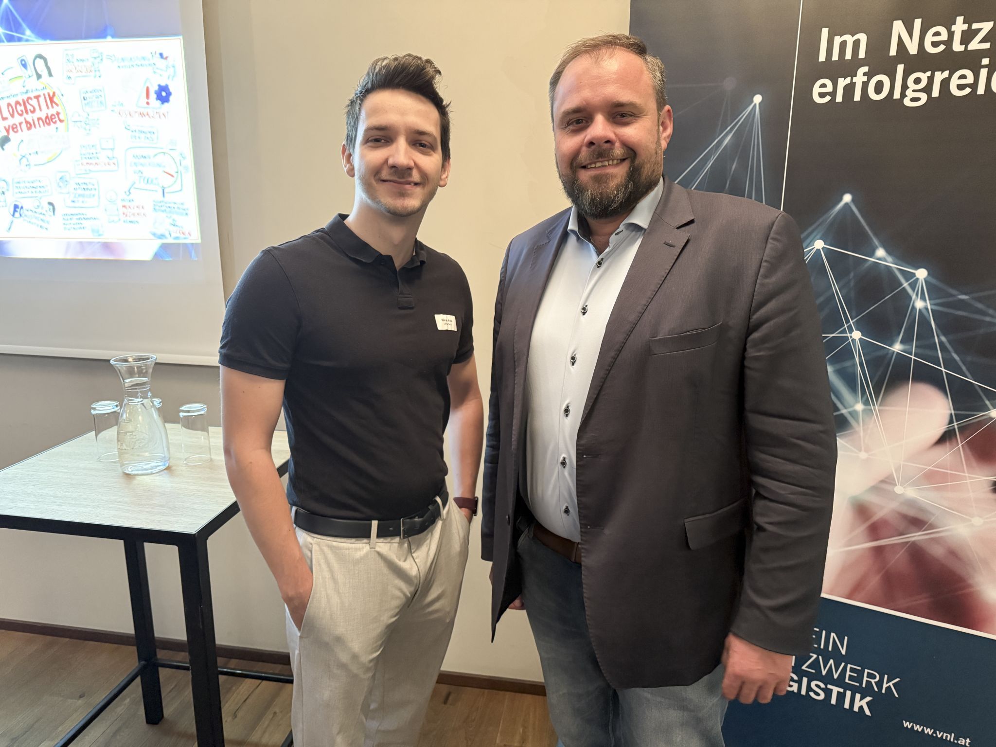 Niklas Reis (LändleTech) im Talk mit Bgm. Markus Fäßler