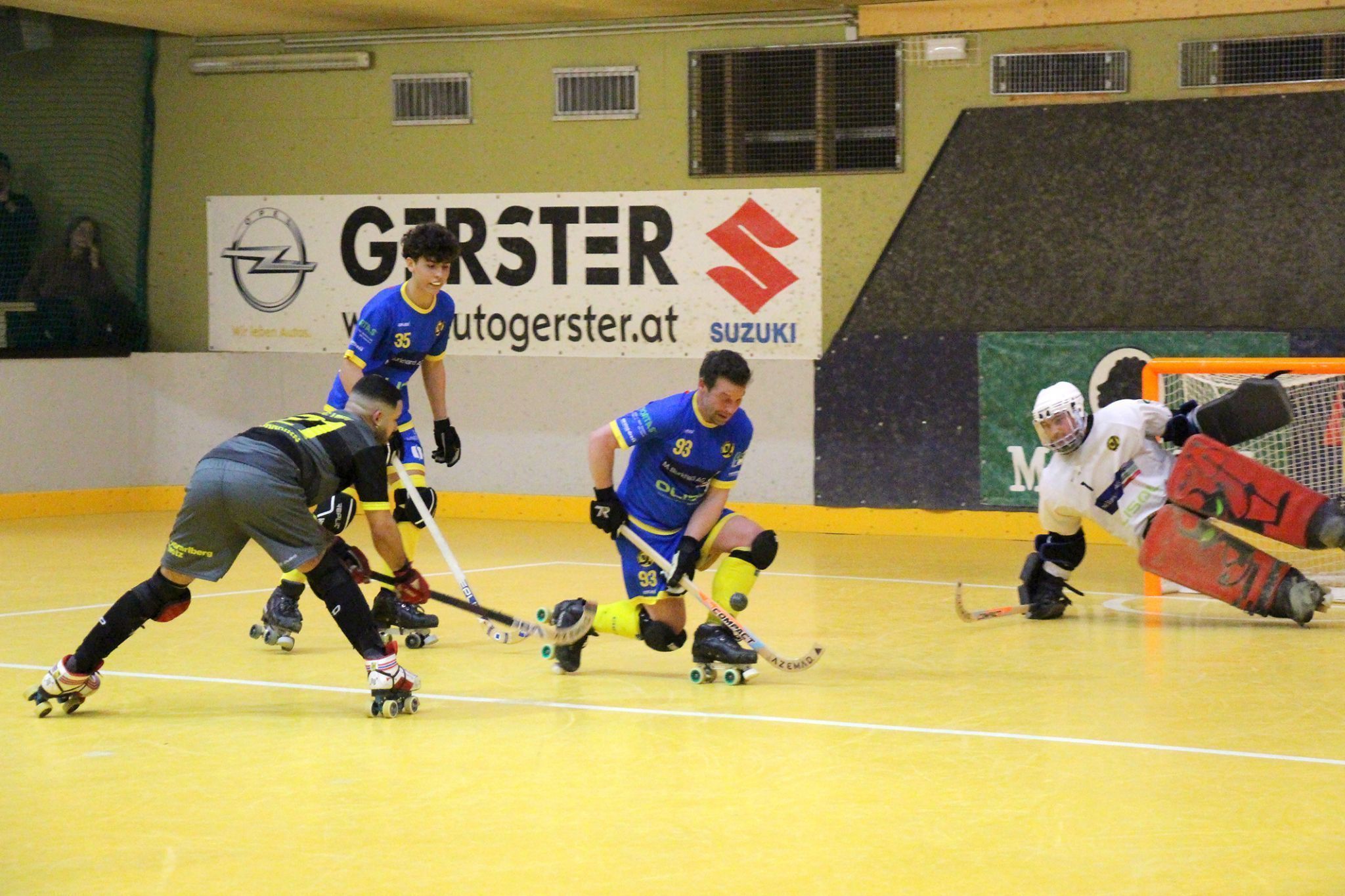 Nach dem Seitenwechsel blieb Dornbirn das klar tonangebende Team.