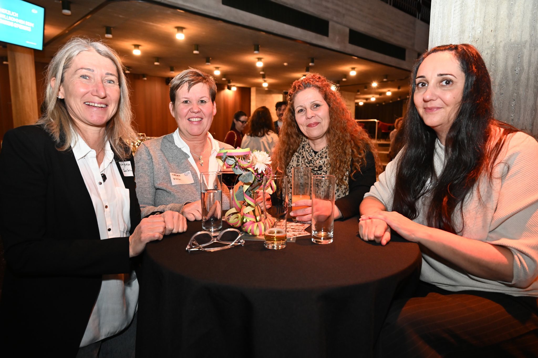 Vertraten die inatura: Sabrina Perle-Alge, Karin Silla, Elisa Grahovic und Nadine Rosskopf.