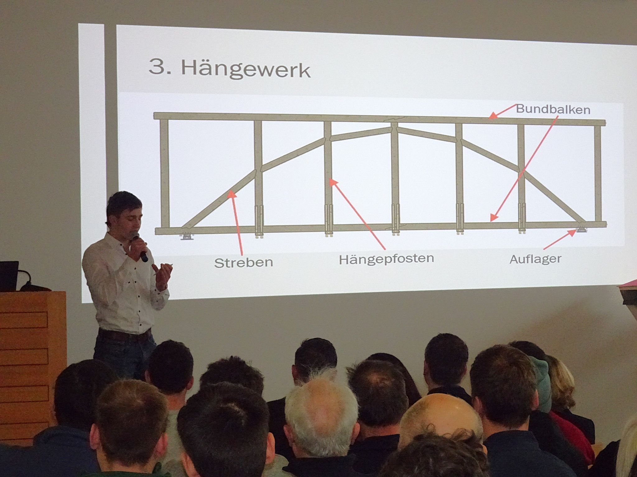 Holzbau in unterschiedlichen Tragwerksformen stand im Mittelpunkt des Jahrgangs.
