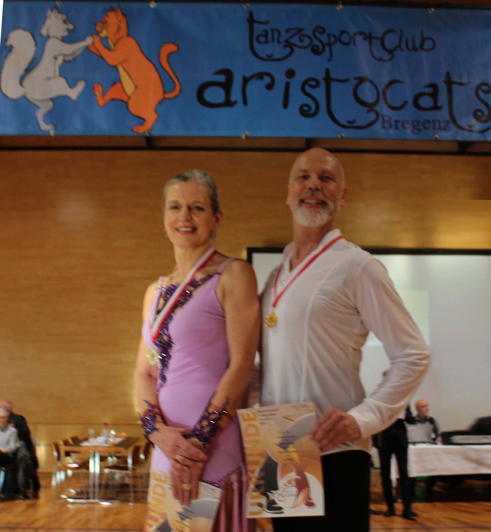 Gerlinde und Arno Scharler wurden Landesmeister in Standard und Latein.