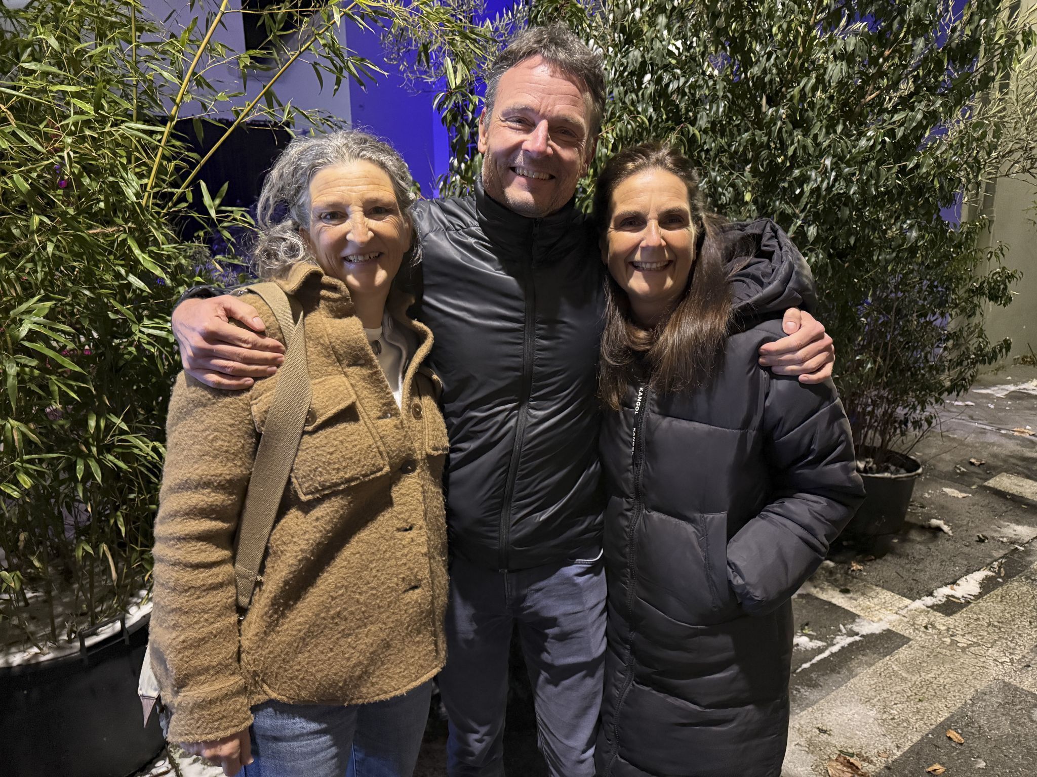 Irene Ilg und kam mit Bertram und Elke Kohler