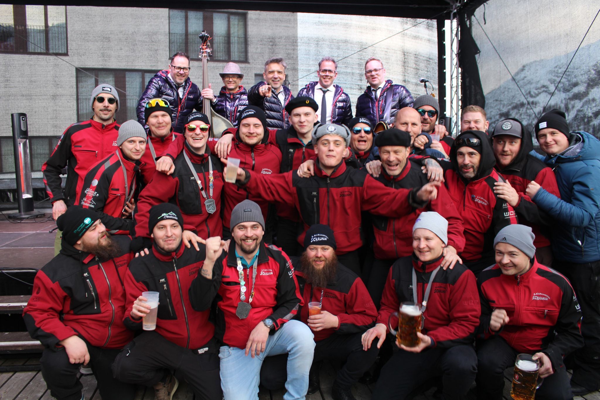 Mit von der Partie sind auch heuer die Leiblachtaler Schalmeien.