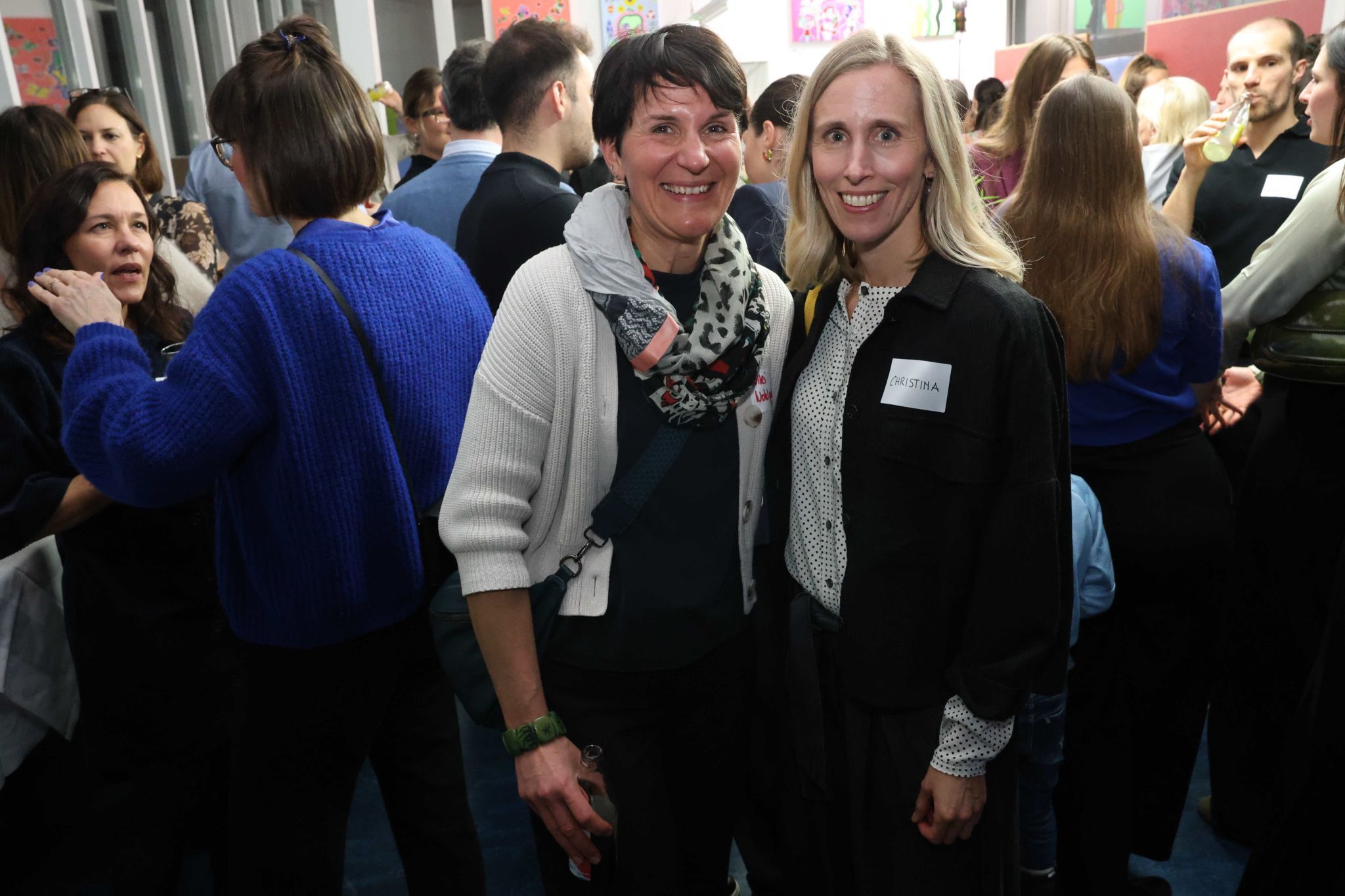 Niki Wohlganannt und Christina Röthlin.