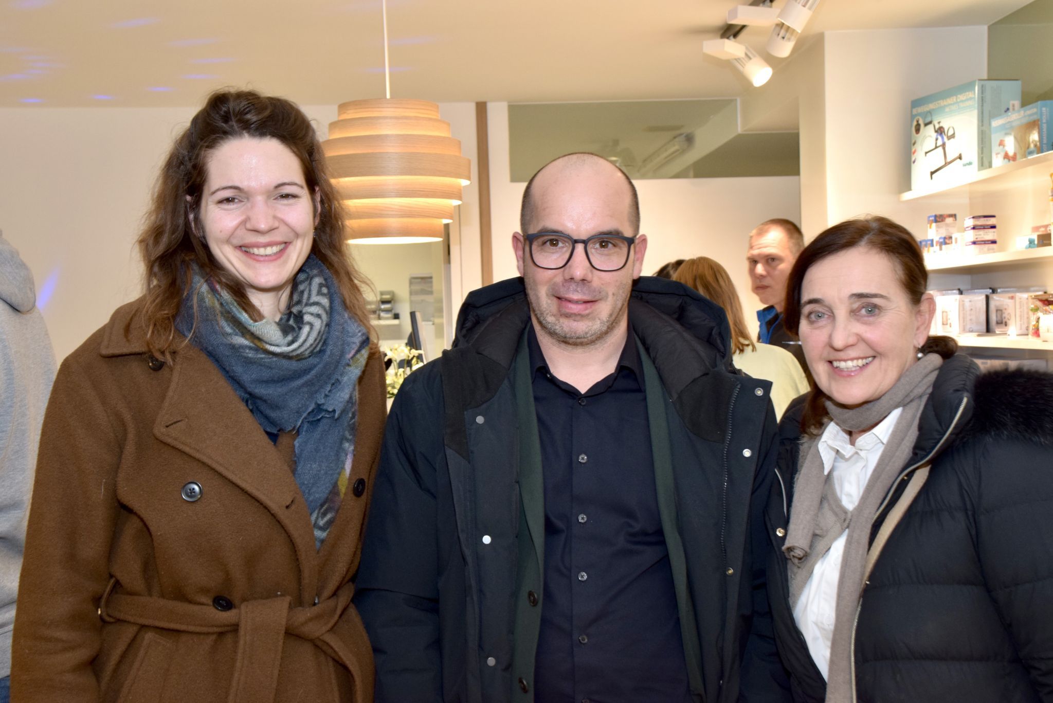 Michaela Cifci, Simon Bitsche und Adriane Vonbank