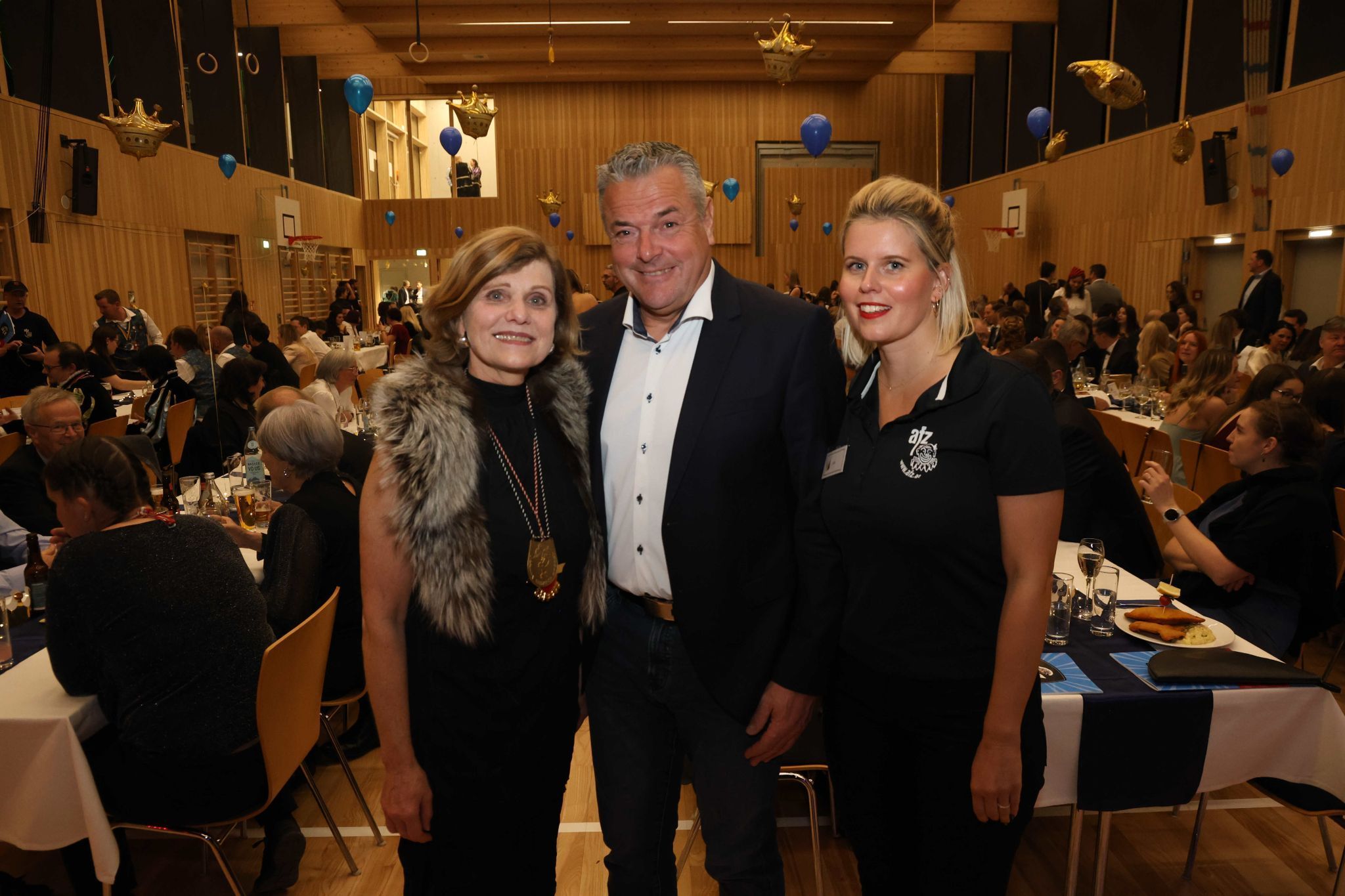 Lr Barbara Schöbi-Fink. Str. Bernhard Kiner und StR. Julia Berchtold.