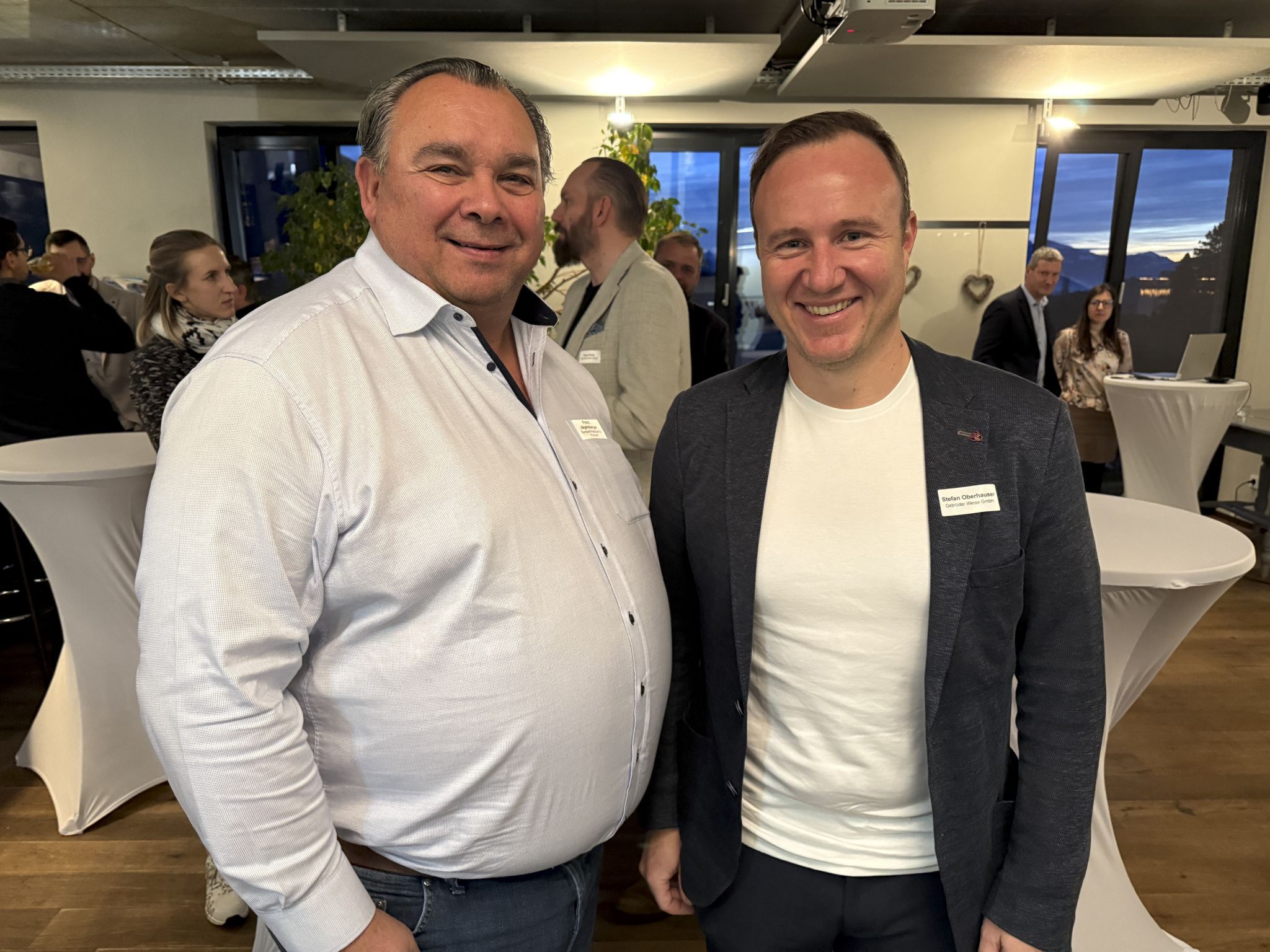 Franz Jägersberger und Stefan Oberhauser (Geb. Weiss)