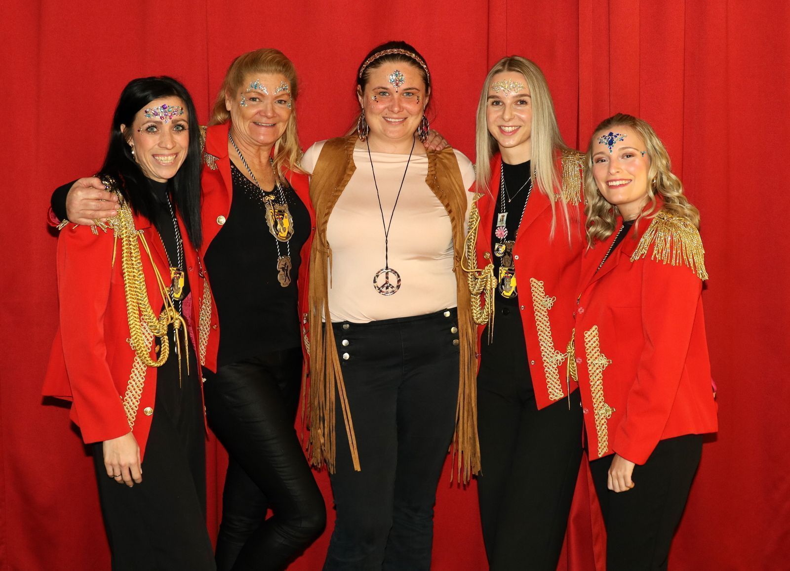 Die Leiterinnen der Kindergarde Hörbranz