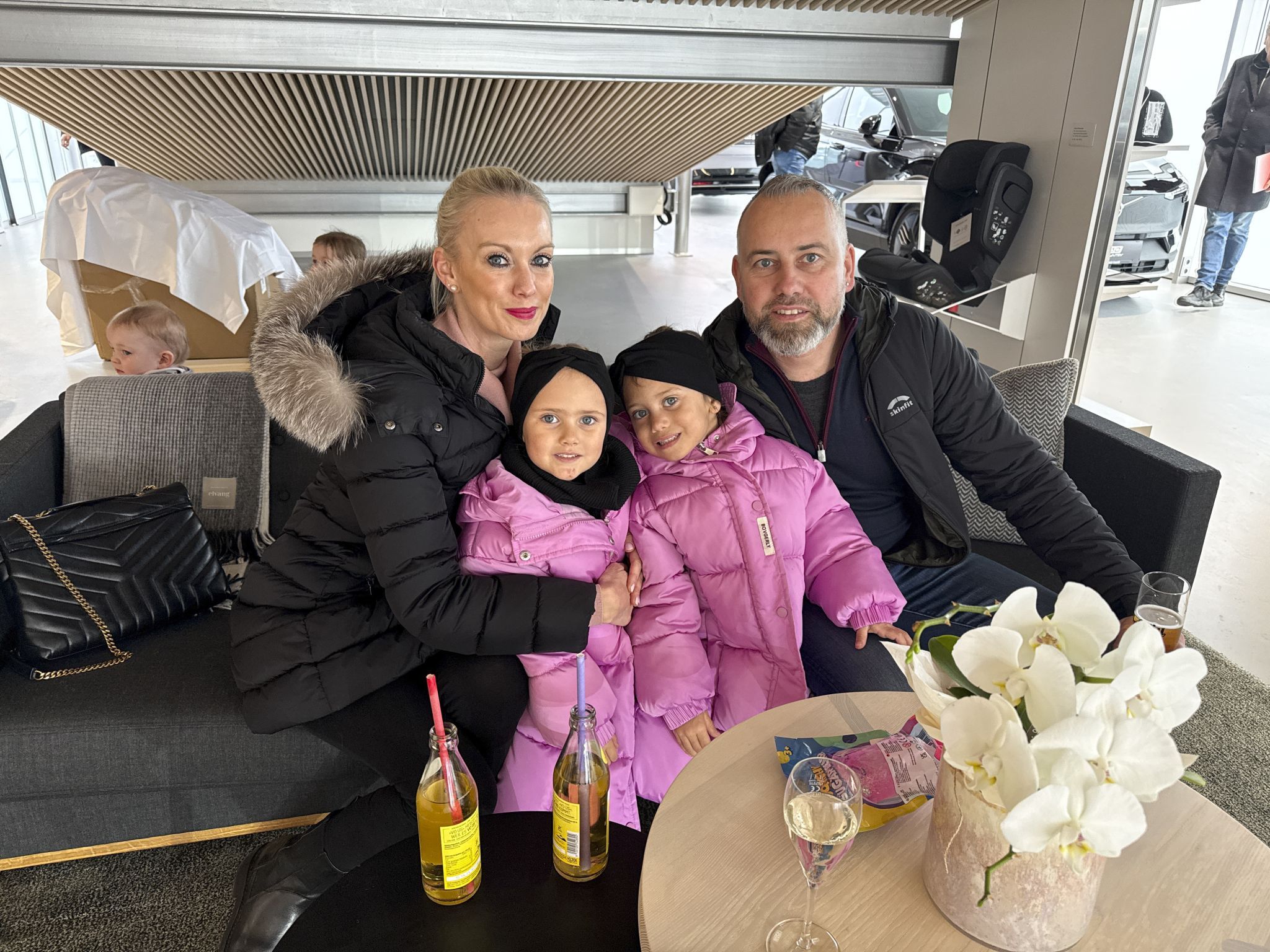 Familienausflug bei Bianca, Valentina, Elisa und Martin Efferl