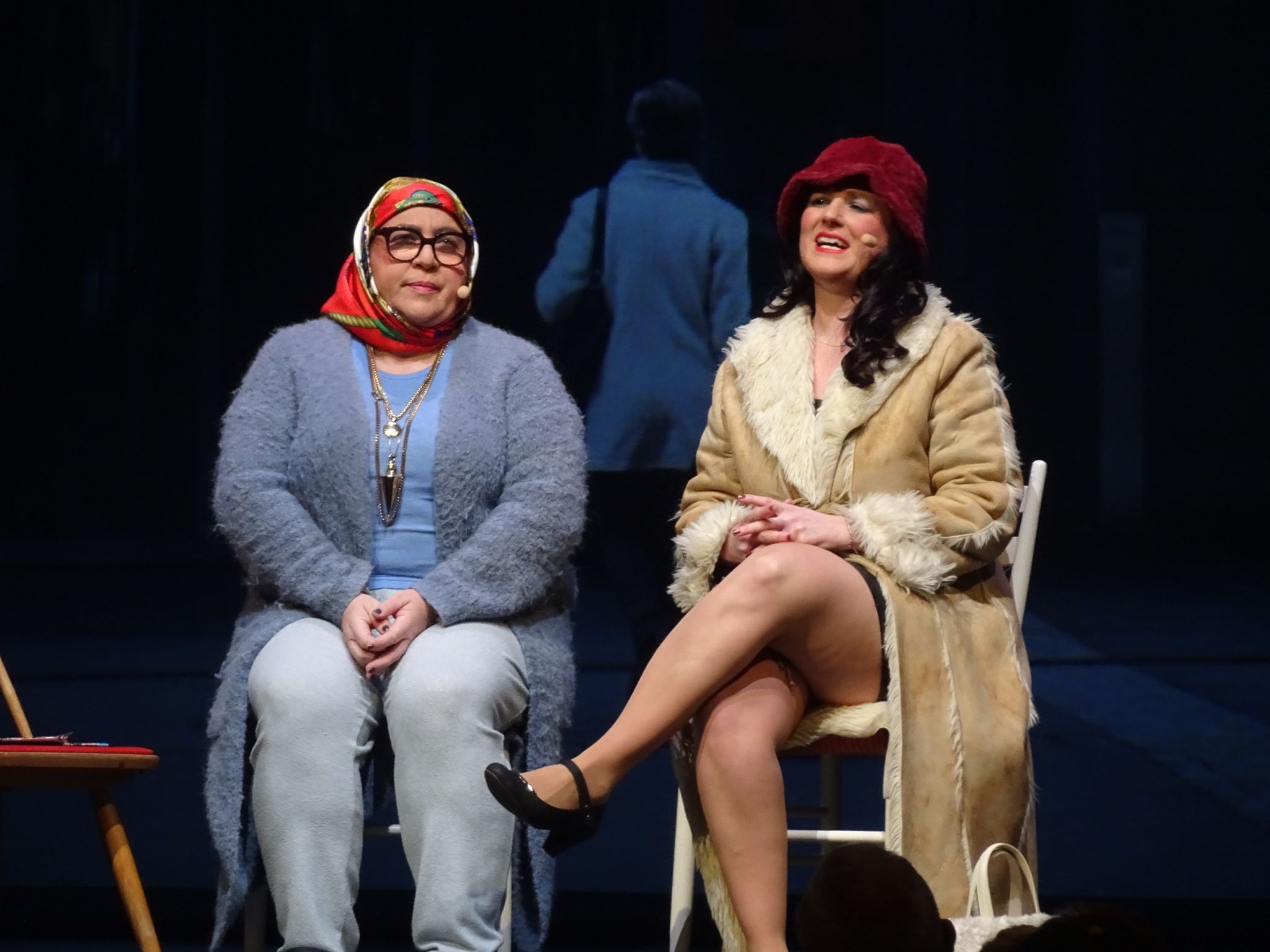 Sarah Hammer und Marija Preksavec sinnierten humorvoll in der Ambulanz. 