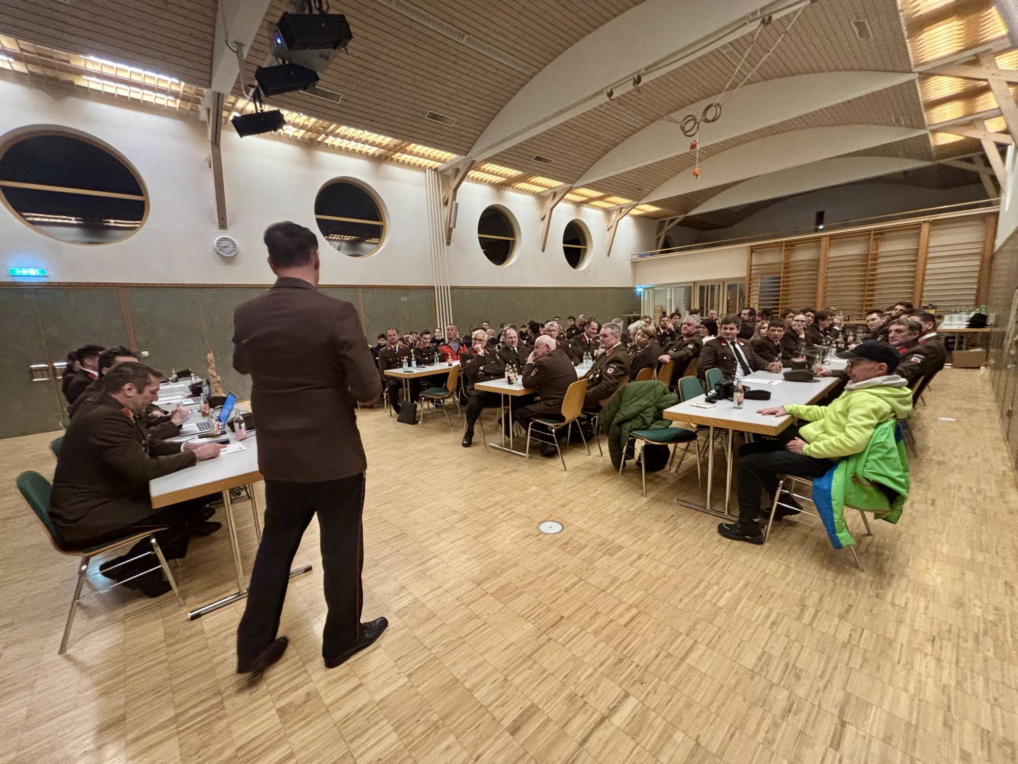 Die Jahreshauptversammlung fand im Kristbergsaal statt.