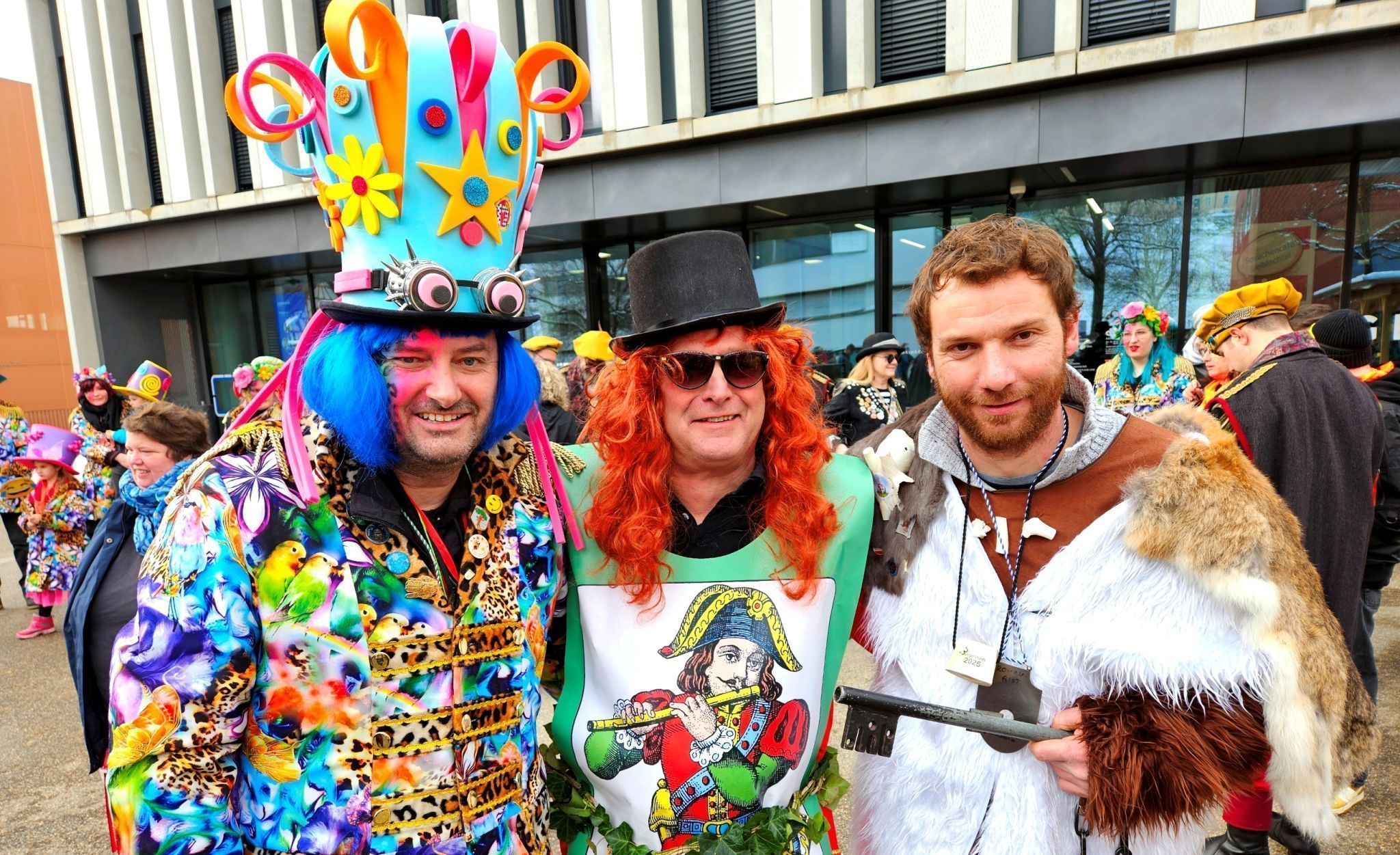 In der Faschingszeit regieren in der Bodenseegemeinde Lochau mit Stefan Pienz (Zunft Bäumle), mit dem „Original“-Bürgermeister Frank Matt und mit Roman Rist (Zunft Berg) traditionell drei Bürgermeister.