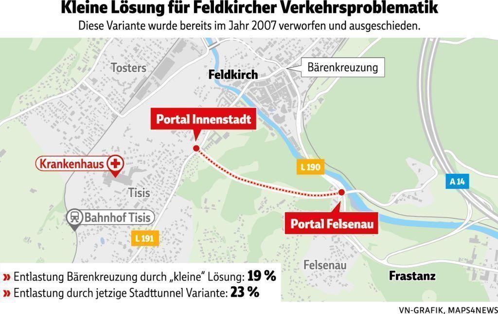 Stadttunnel ja, aber kleiner: Initiativen bringen "Altstadtvariante" wieder ins Spiel