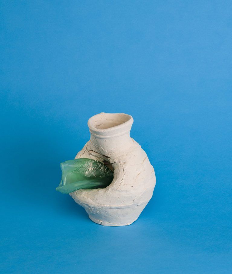 Georg Petermichl - Clash VI, Keramik, Glas, 2020.jpg