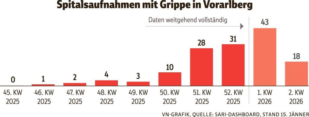 Grippewelle belastet Spitäler