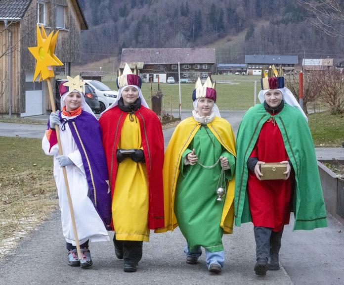 "Wir mussten eine neue Route erfinden" – Sternsinger-Ansturm in Hittisau