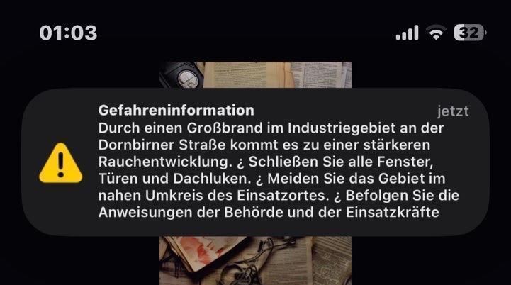 Handyalarm bei Großbrand: Das muss man zum AT-Alert in Lustenau wissen