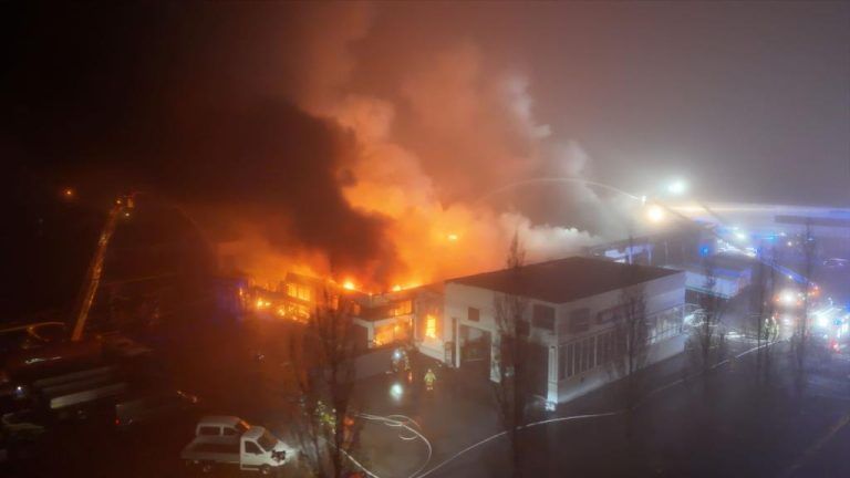 Brandinferno in Lustenau