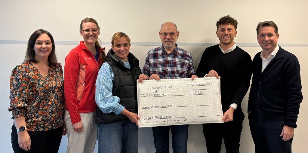 Unterstützung für den Krankenpflegeverein Hörbranz