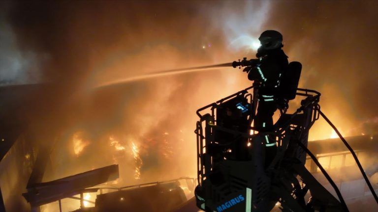 Brandinferno in Lustenau