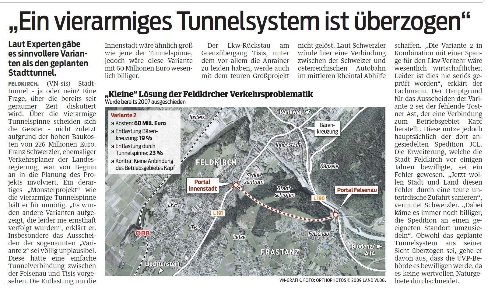 Stadttunnel ja, aber kleiner: Initiativen bringen "Altstadtvariante" wieder ins Spiel