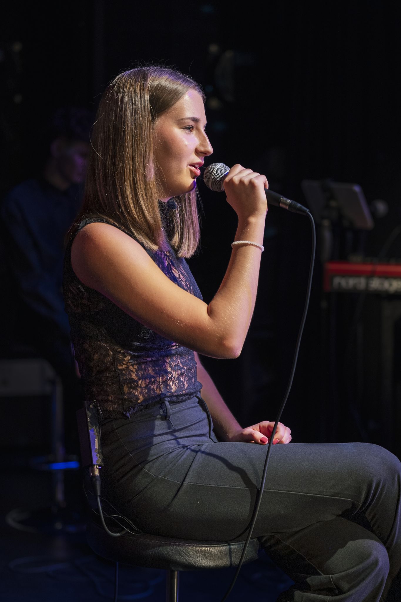 Die Modern Harmony-Mitglieder freuen sich auf zahlreiche Besucher beim Auftakt der Karaoke-Reihe.