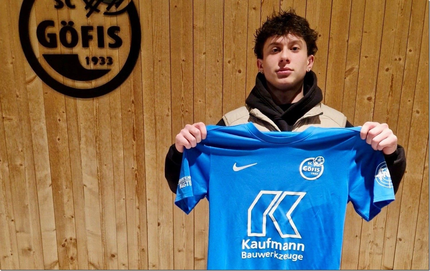 Youngster Samuel Kelemen will mit Göfis den Verbleib schaffen. PRIVAT