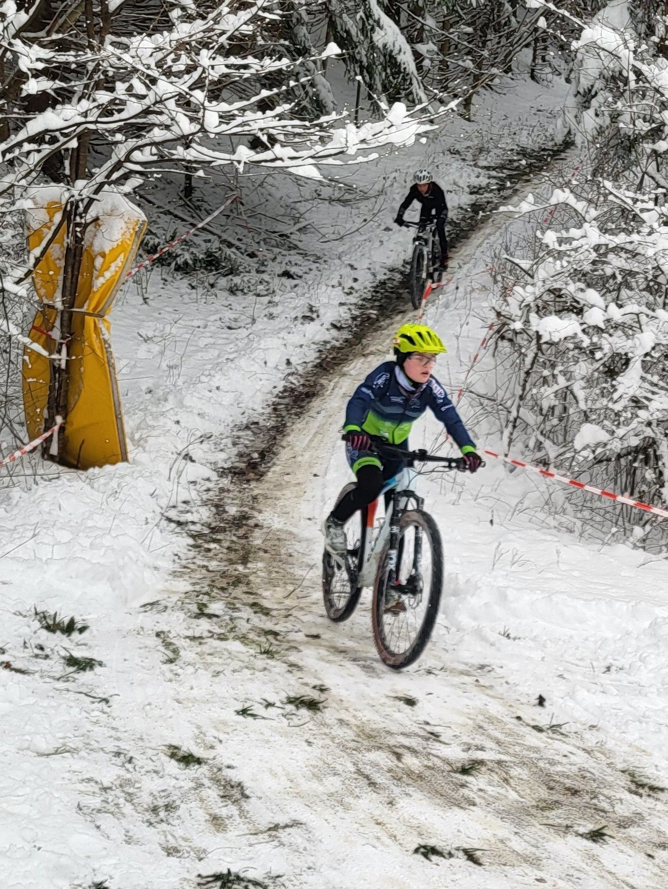 Sehr schwierige Bedingungen gab es in Bludenz. 