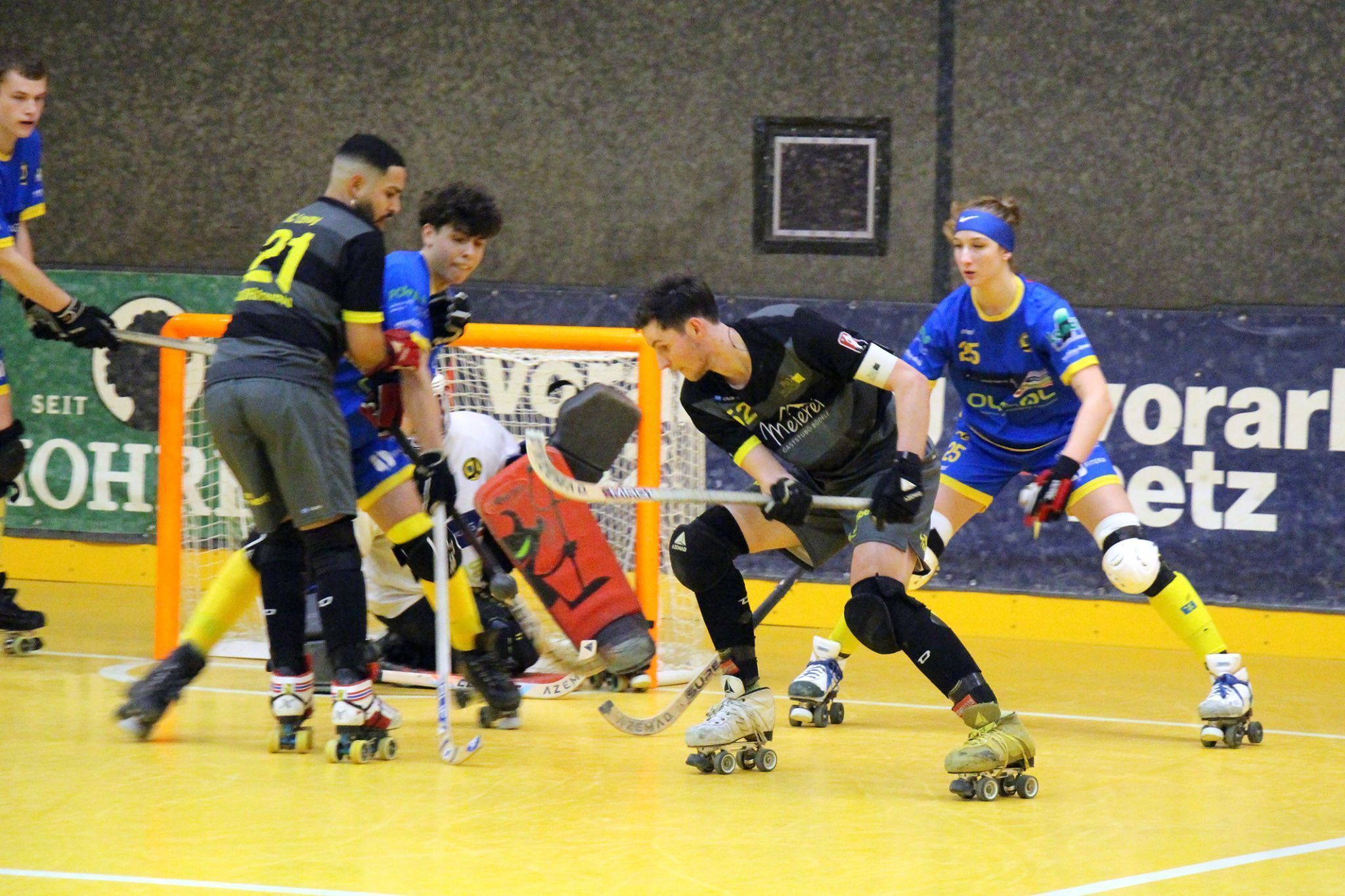 Die Gäste aus Uttigen hatten über weite Strecken Mühe, sich zu befreien.