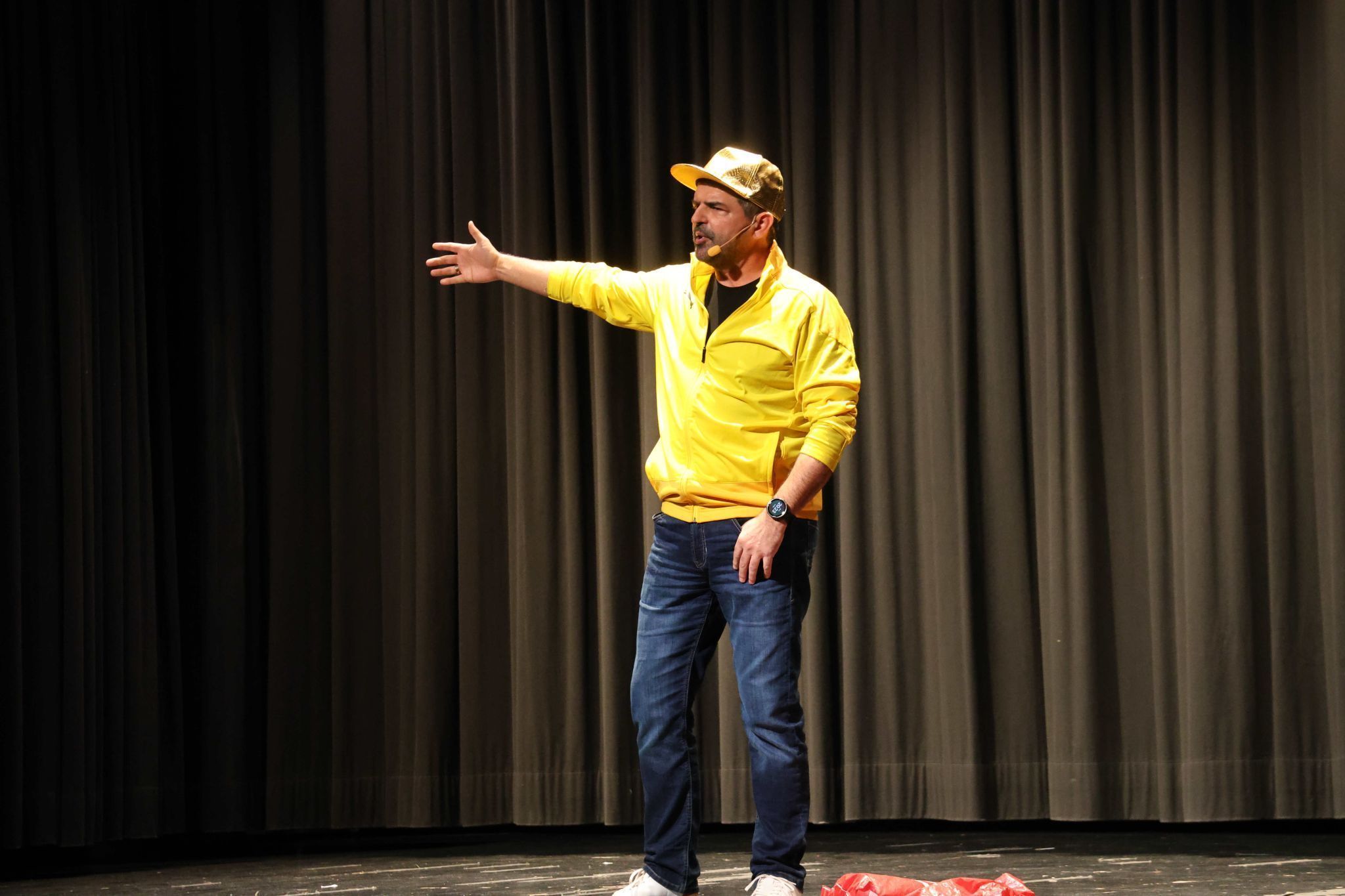 Kabarettist Markus Lins lieferte starke Unterhaltung.